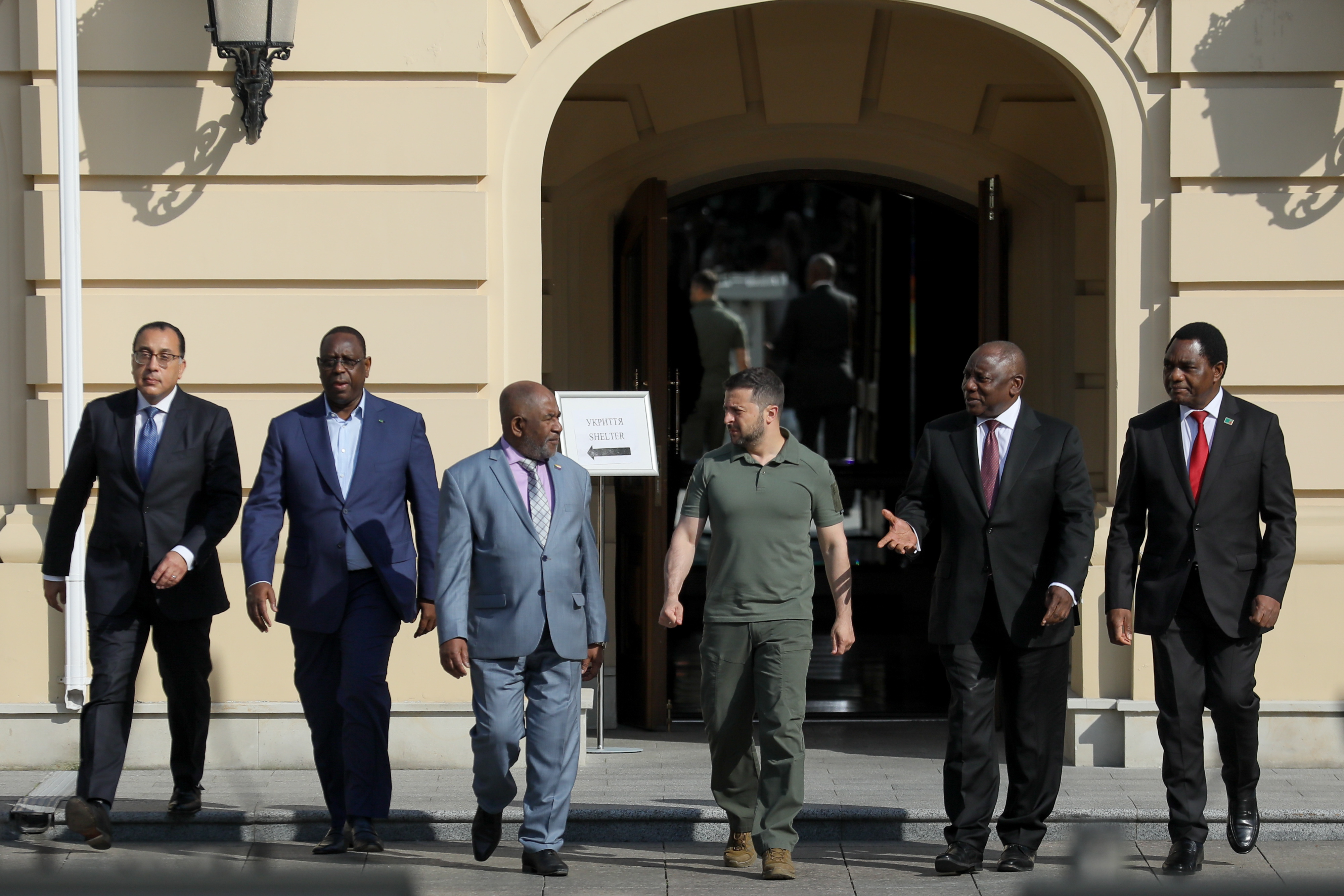 Zelenski rechaza mediación africana en la guerra entre Ucrania y Rusia