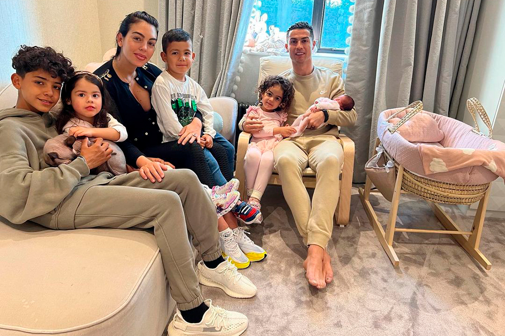 Fotos: Georgina Rodríguez confirmó el nombre de su hija. Este es su significado