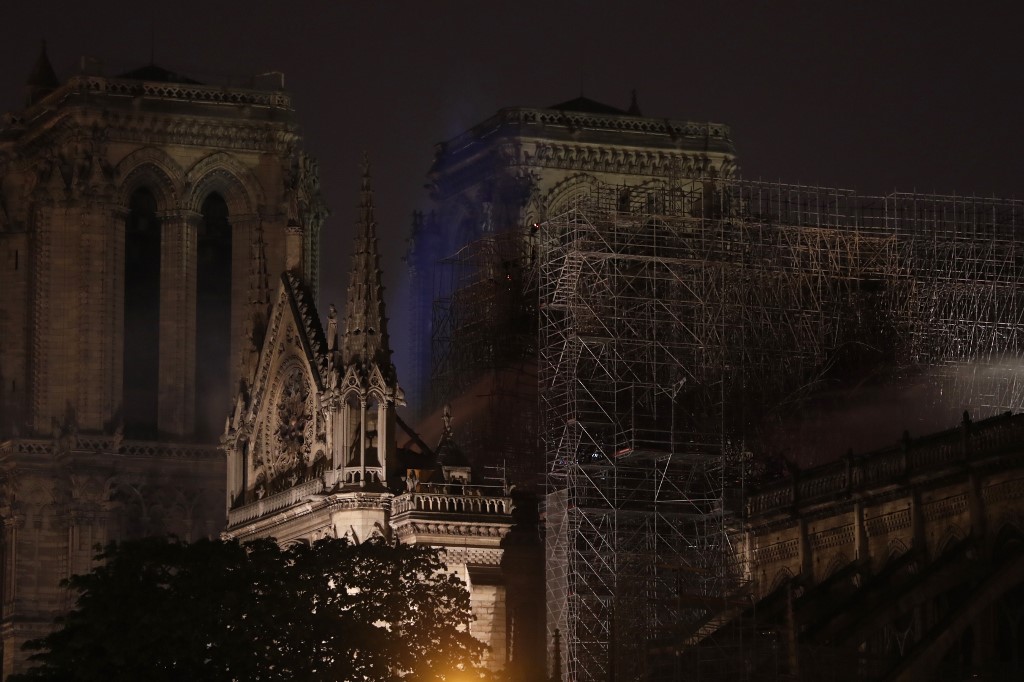 En vivo: «Incendio en la catedral de Notre-Dame está controlado»: Bomberos