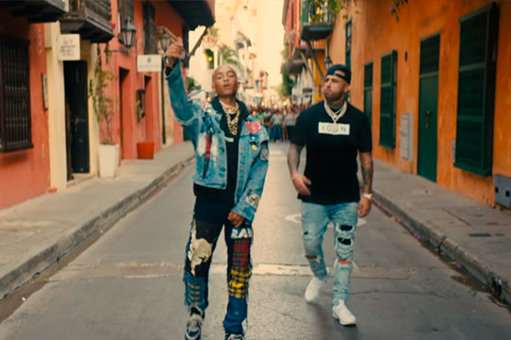 Hijo de Will Smith estrena video grabado en Cartagena junto a Nicky Jam
