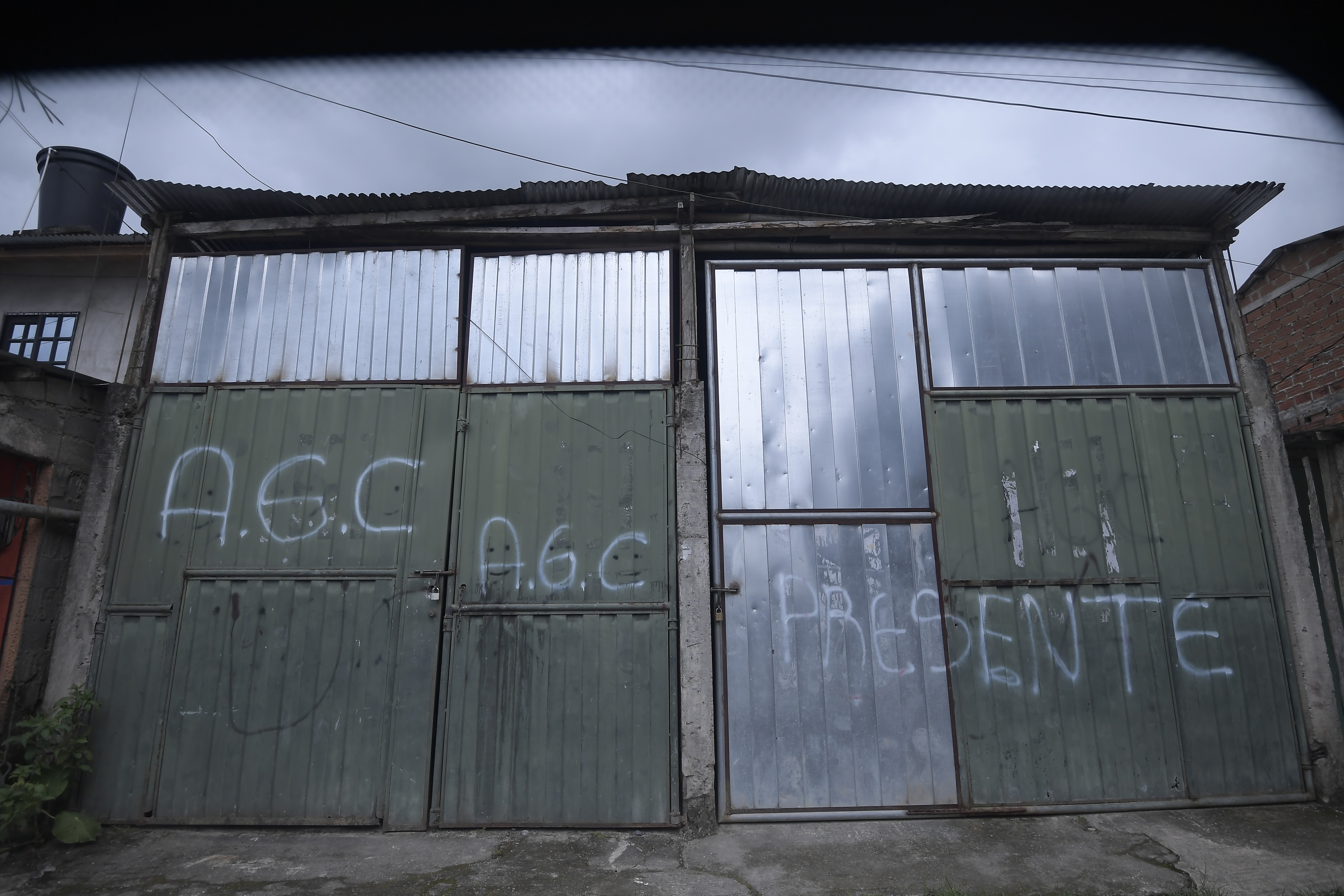 Letreros o grafitis de las Autodefensas Gaitanistas de Colombia (AGC), Quibdó - Chocó.
