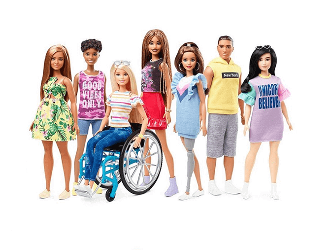 Muñecas en sillas de ruedas y con prótesis, el nuevo paso hacia a la inclusión de Barbie