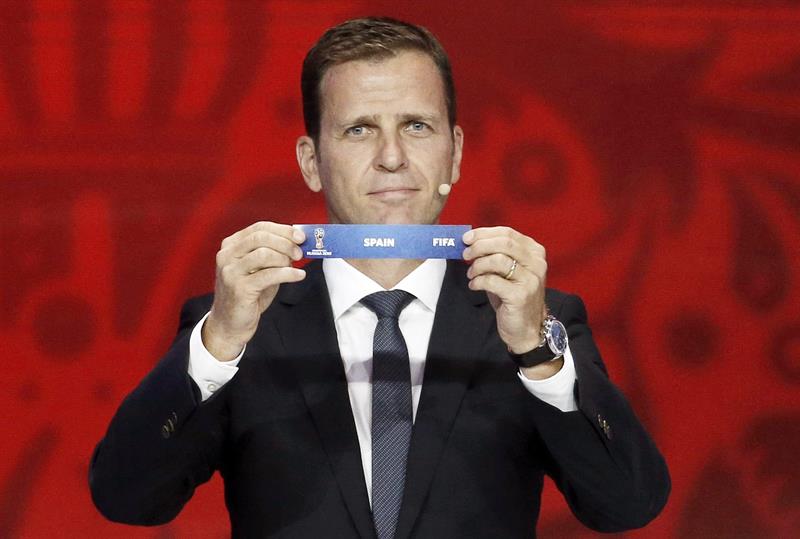 España se enfrentará a Italia en la fase de clasificación a Rusia 2018
