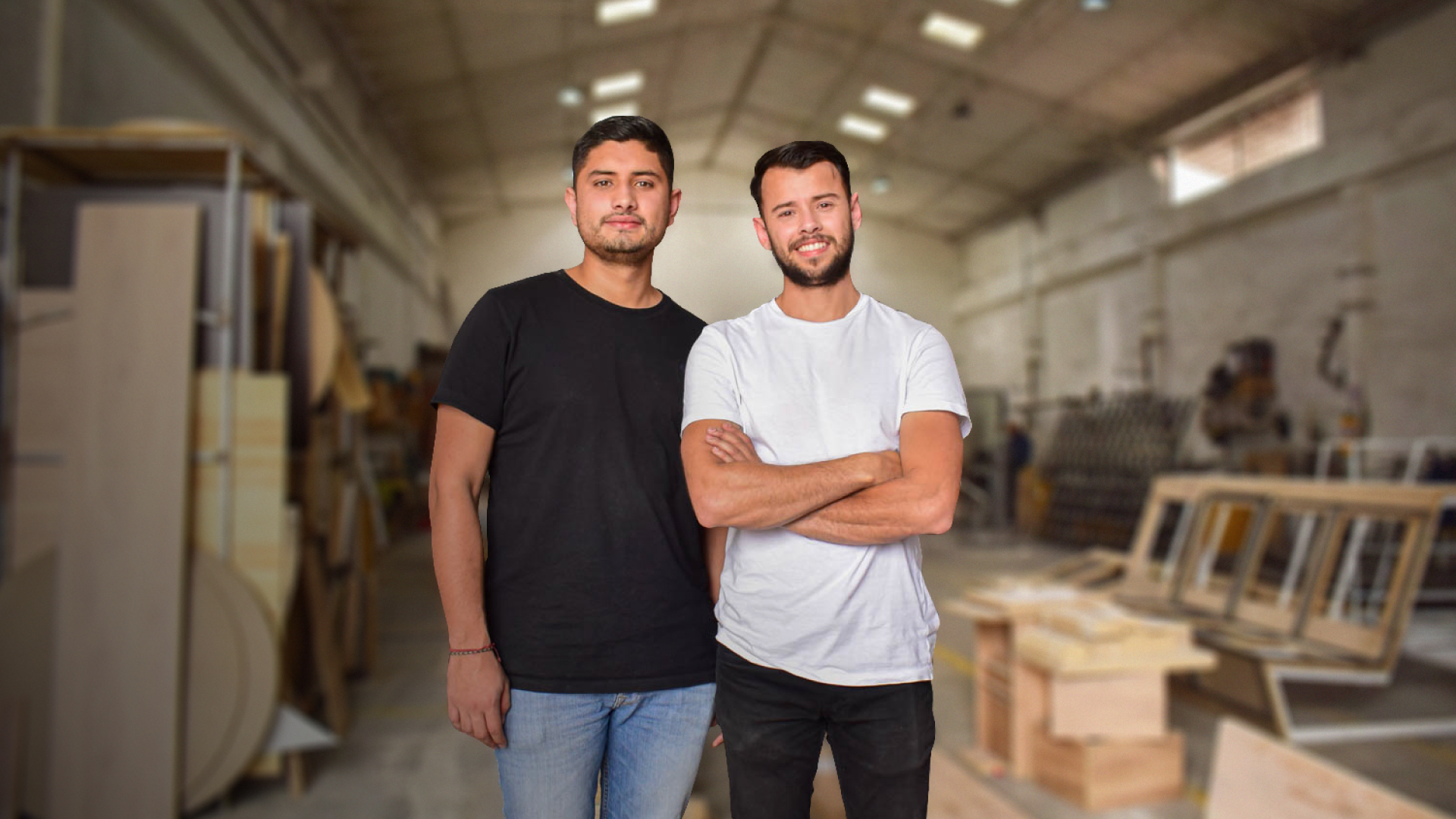 Los hermanos que crearon una empresa enfocada en diseñar y fabricar espacios