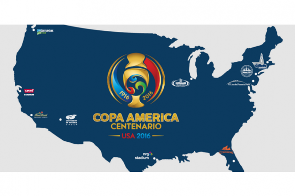 Confirmadas las sedes para la Copa América Centenario