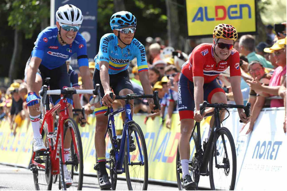 Colombia tuvo una destacada actuación en la tercera etapa del Tour de L’Avenir