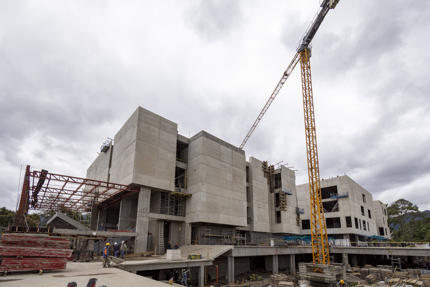 Avance del 78 % tiene nuevo edificio de Artes de la UNAL