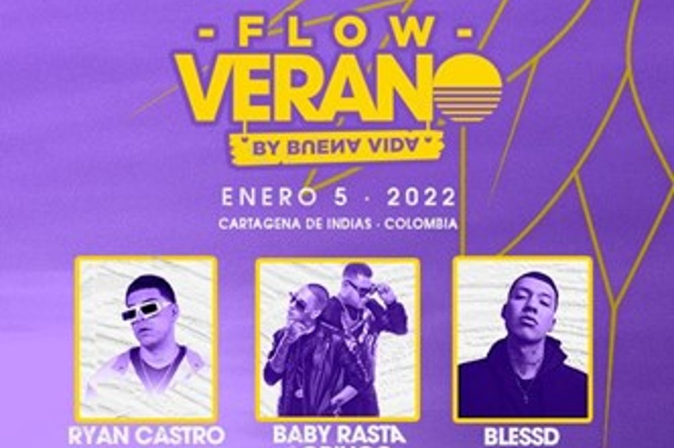 “Flow verano by buena vida beach” llega con el festival para iniciar el 2022