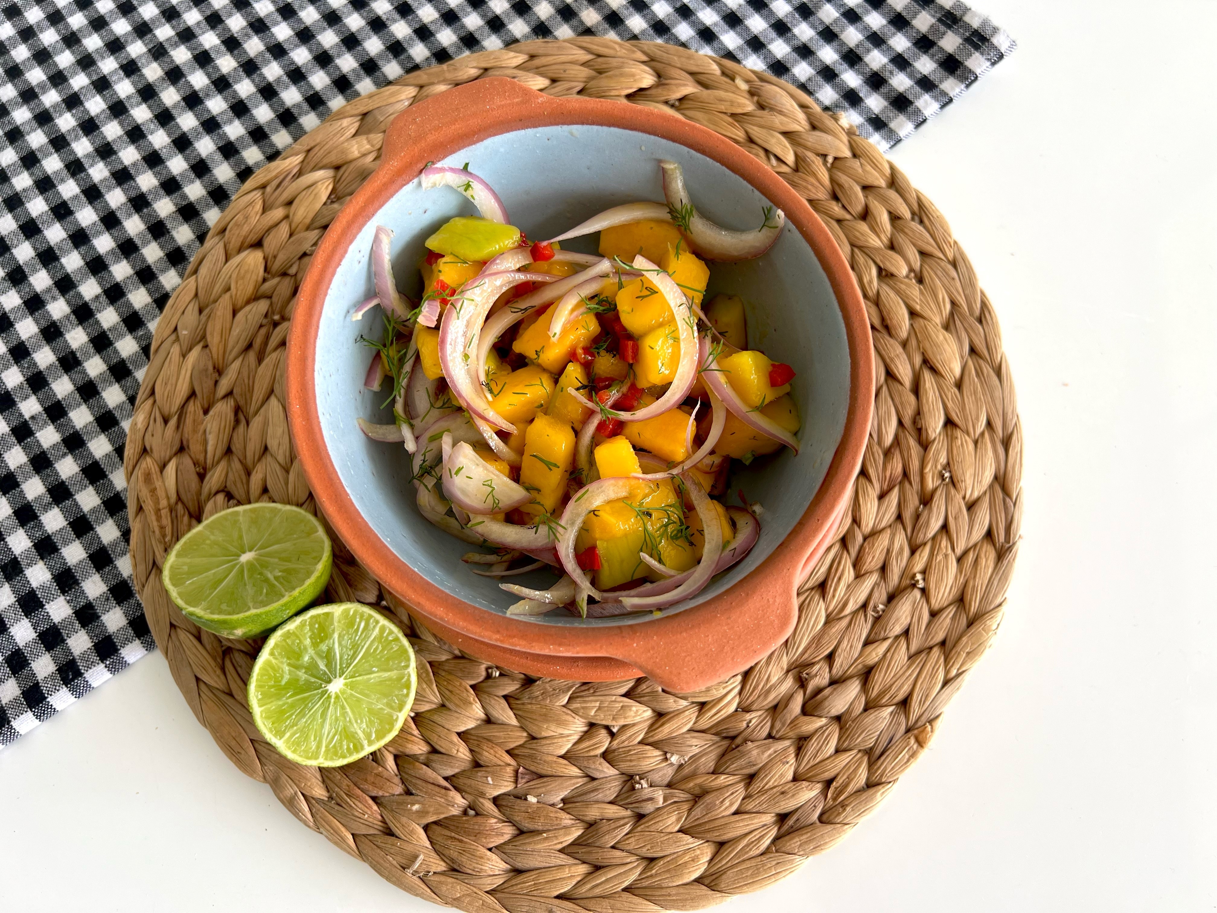 Ceviche de mango