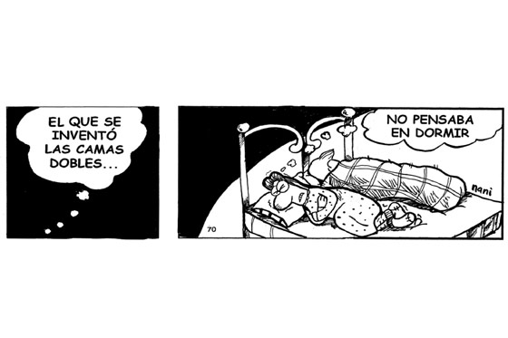 Las camas dobles
