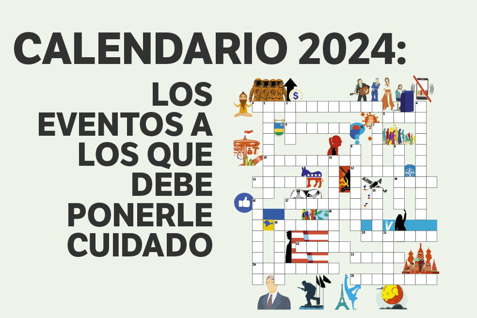 Calendario 2024: los eventos a los que debe ponerle cuidado en un crucigrama