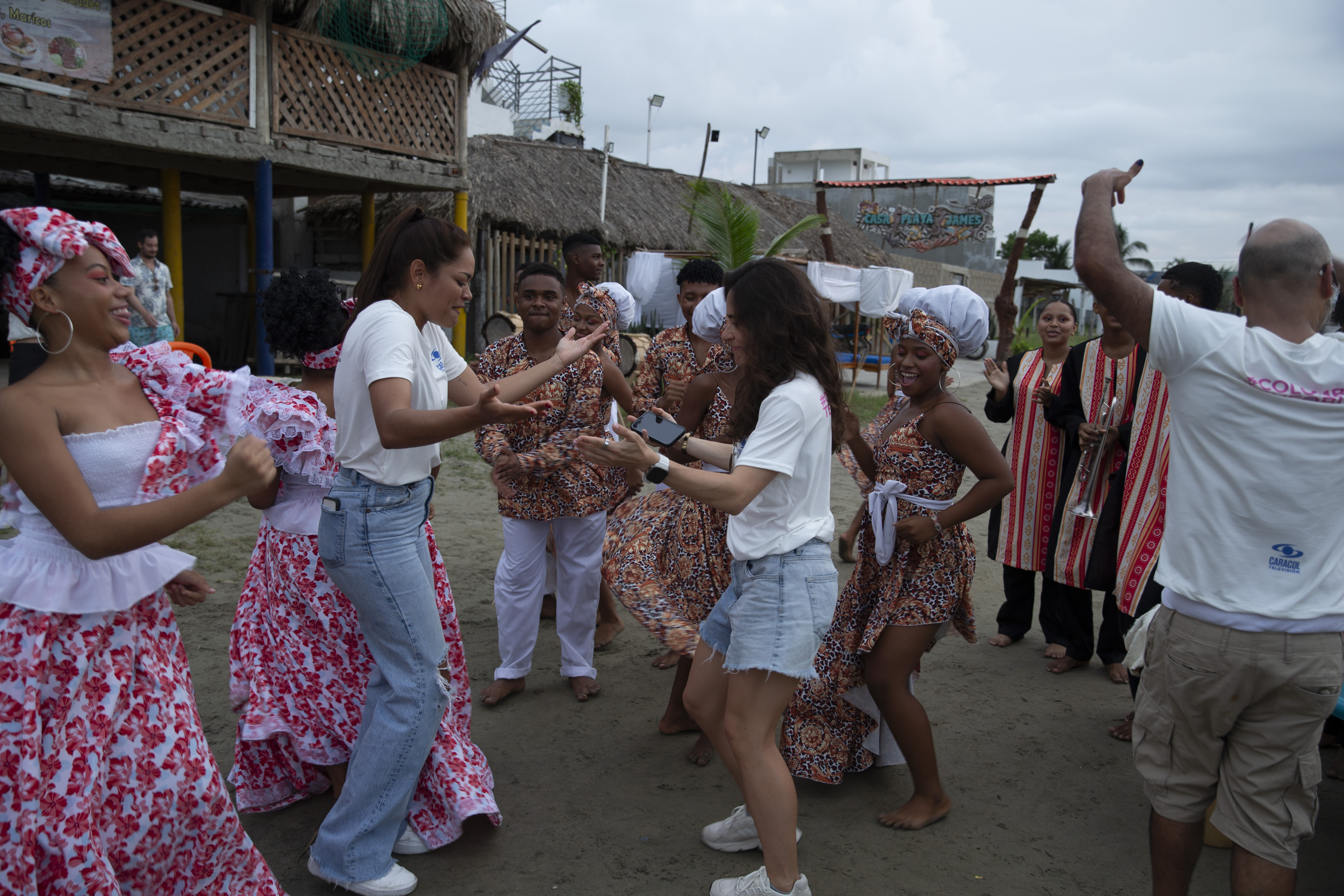Alejandra Murgas Sofía Gómez grupo de danza y folclórica Cartagena