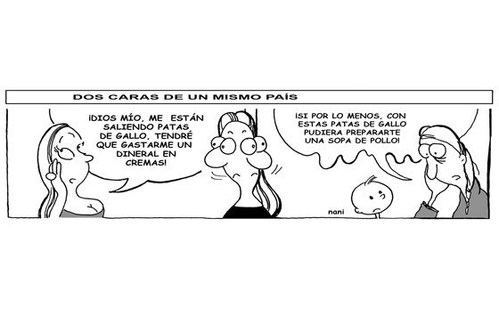 Dos caras de un mismo país