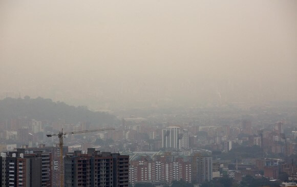 Alerta por calidad de aire en el área metropolitana del Valle de Aburrá