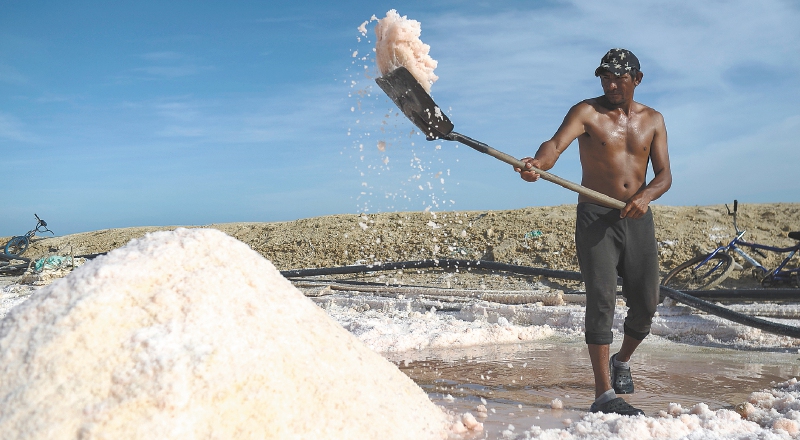 Transportadores de las salinas de Manaure bloquearon vía a Uribia ¿Qué pasa?
