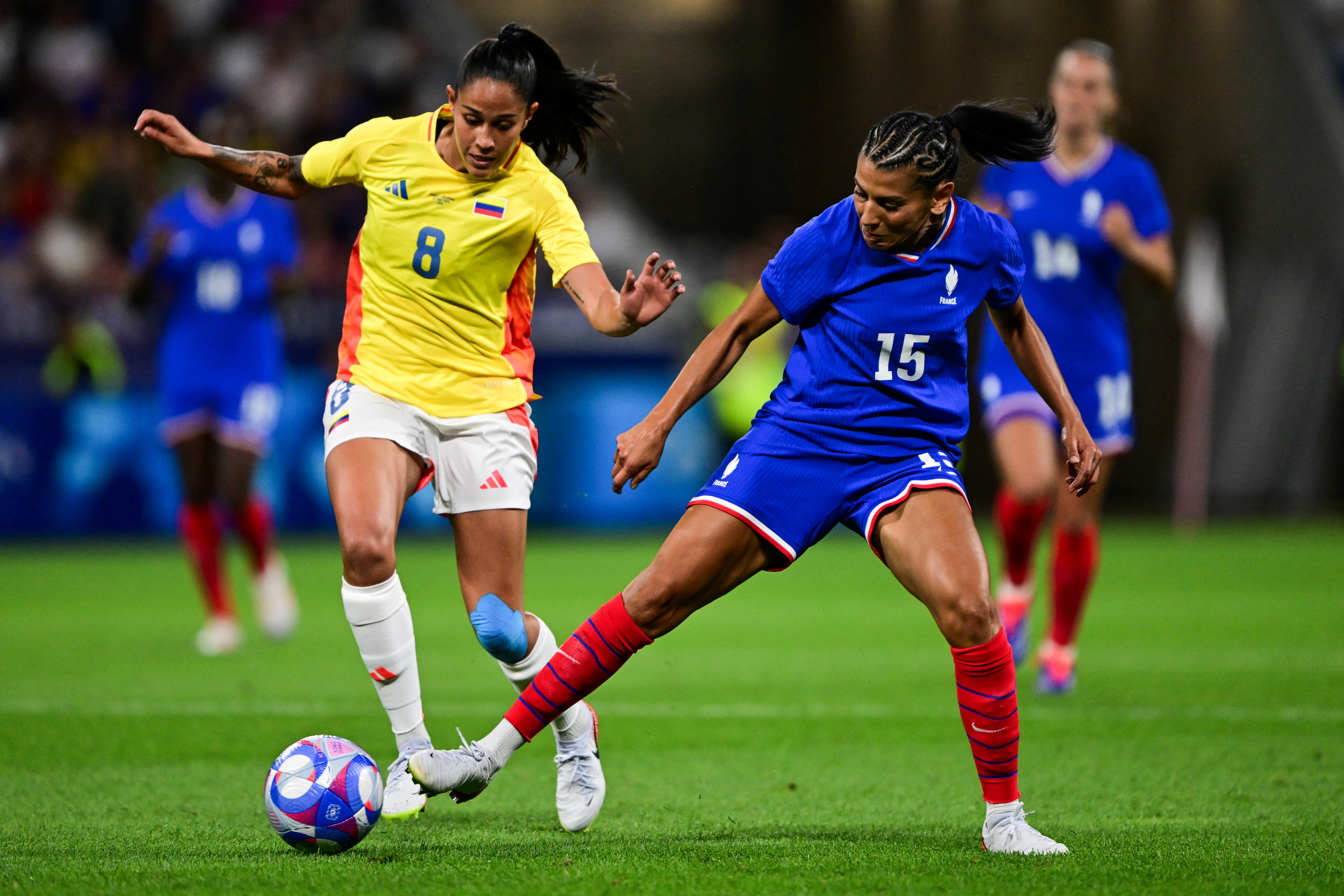 Colombia reaccionó tarde y debutó con derrota en los Juegos Olímpicos de París