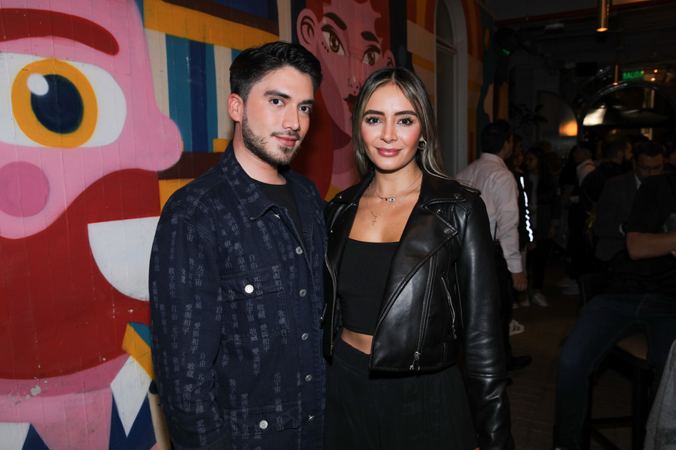 Carlos Claro y Natalia Vera