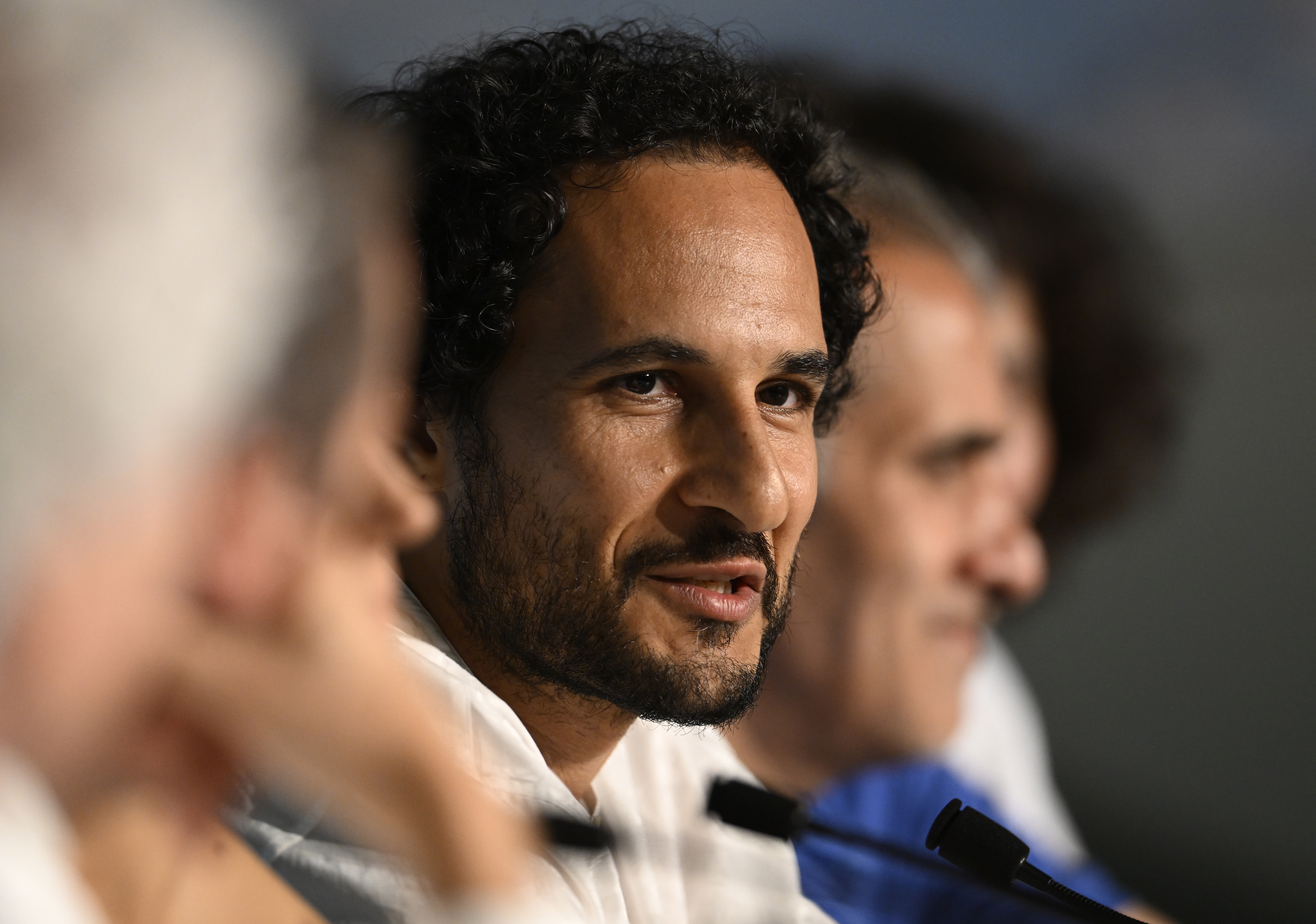Cannes (France), 23/05/2022.- Director Ali Abbasi attends the press conference for 'Holy Spider' during the 75th annual Cannes Film Festival, in Cannes, France, 23 May 2022. The festival runs from 17 to 28 May. *** Local Caption *** CANNES, FRANCE - MAY 23: Director Ali Abbasi attends the press conference for "Holy Spider" during the 75th annual Cannes film festival at Palais des Festivals on May 23, 2022 in Cannes, France. (Photo by Gareth Cattermole/Getty Images) (Cine, Francia) EFE/EPA/Gareth Cattermole / POOL *** Local Caption *** CANNES, FRANCE - MAY 23: Director Ali Abbasi attends the press conference for "Holy Spider" during the 75th annual Cannes film festival at Palais des Festivals on May 23, 2022 in Cannes, France. (Photo by Gareth Cattermole/Getty Images)