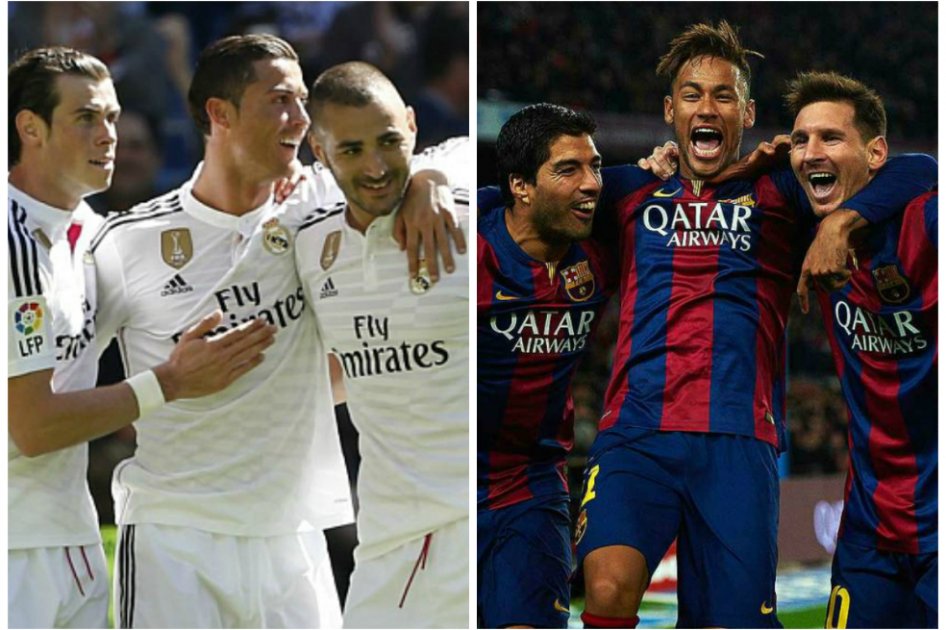 La BBC vs. la MSN, el reencuentro de los mejores tridentes del mundo