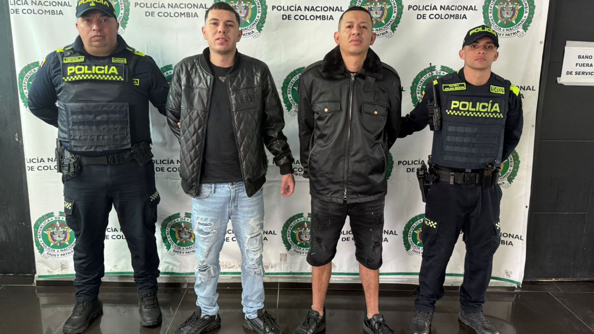 Autoridades recapturaron a dos de los prófugos de la estación de Barrios Unidos