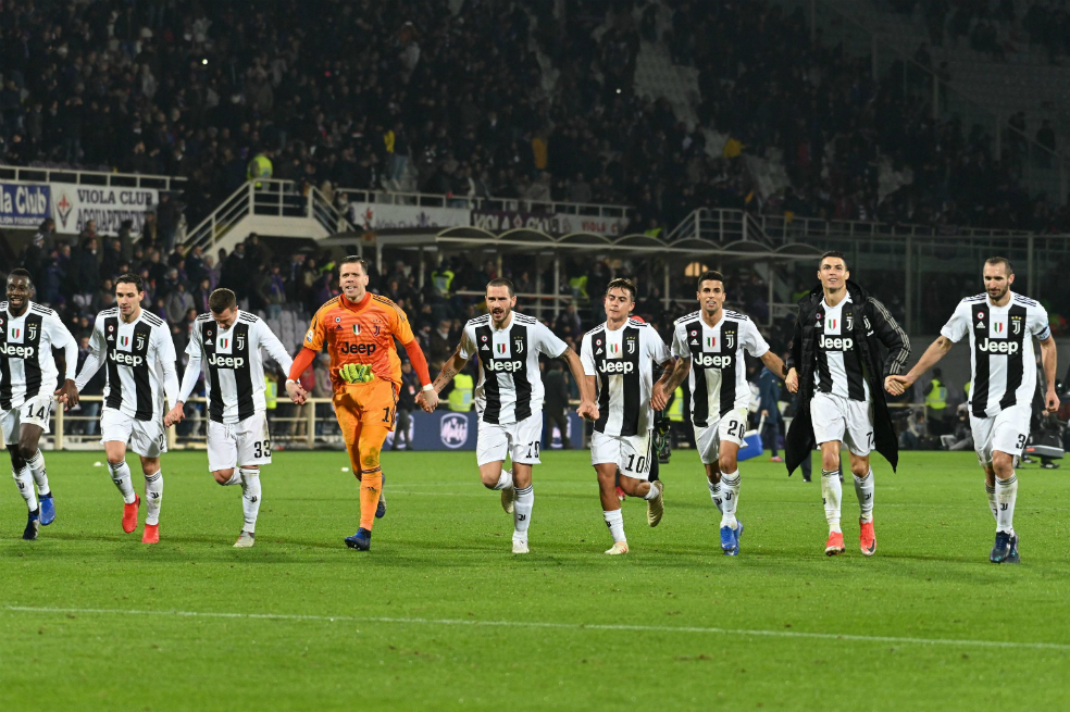 Con Cuadrado titular, Juventus venció 3-0 a la Fiorentina