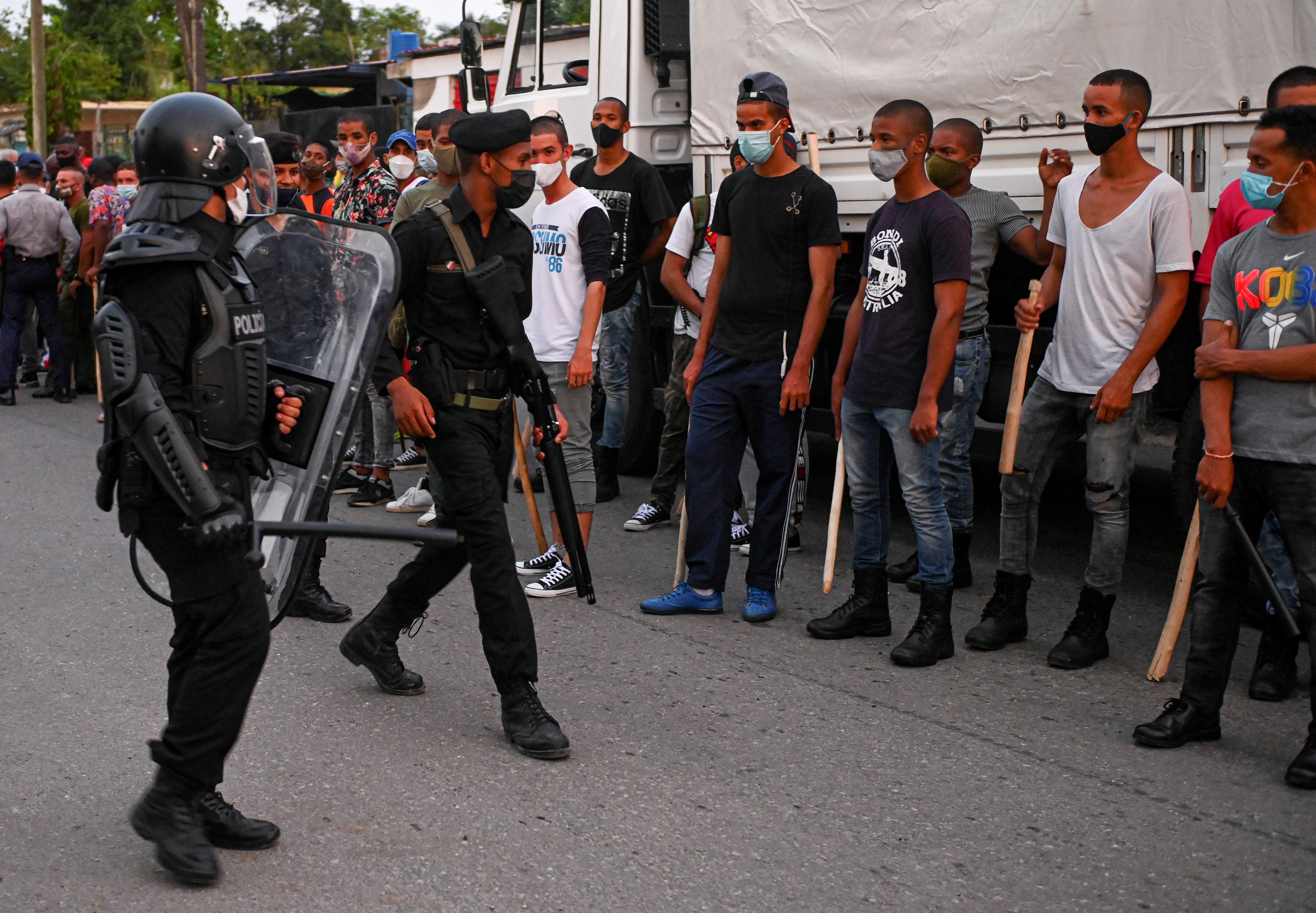 Protestas en Cuba: un hombre murió en medio de enfrentamientos con la policía