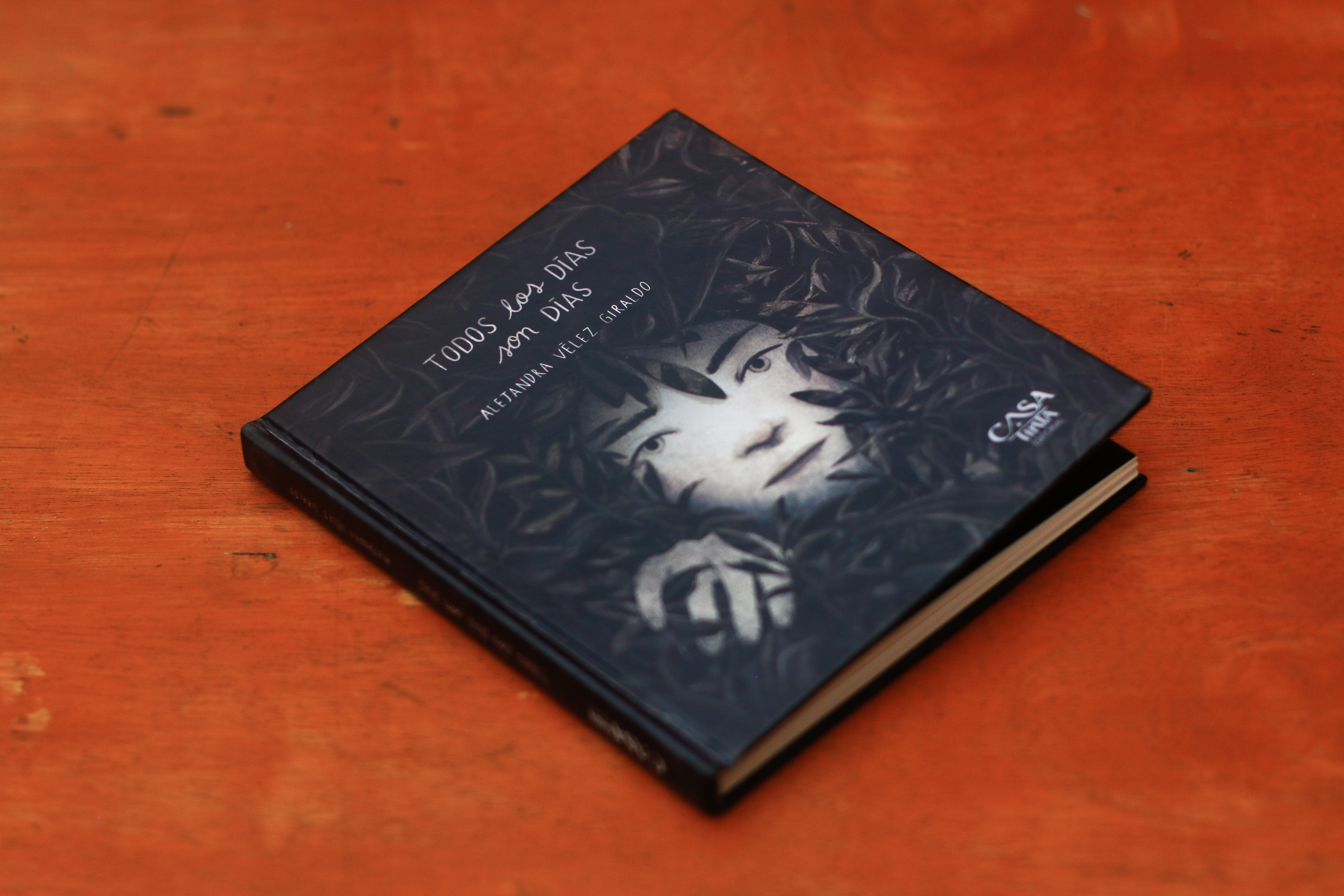 "Todos los días son días" es uno de los libros ofertados por Casa tinta, concebida  como un espacio independiente enfocado en la ilustración y las artes gráficas.