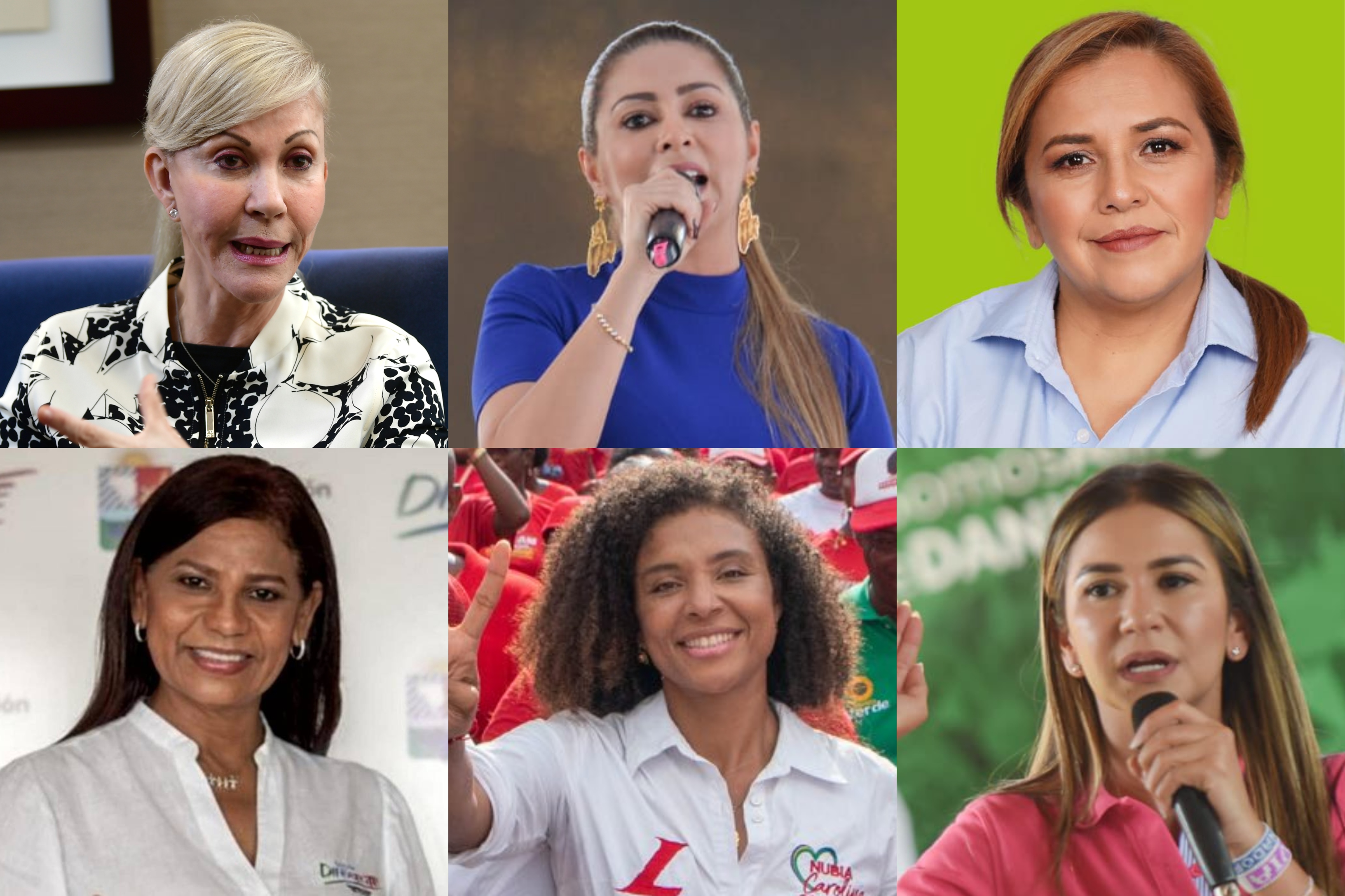 Solo seis mujeres serán gobernadoras en Colombia: ¿quiénes son?