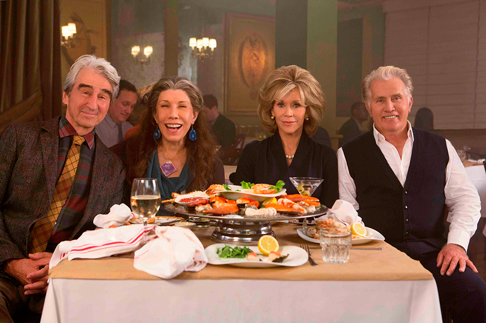 Primeras imágenes de nueva serie de Jane Fonda, «Grace and Frankie»