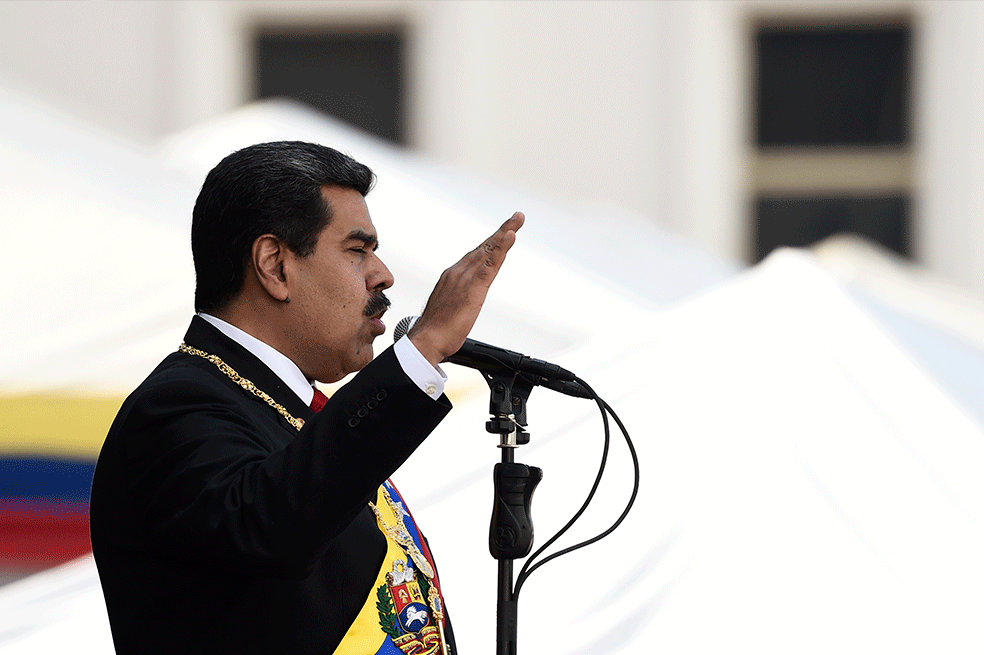 “El pueblo es el único que elige presidente en Venezuela”, Maduro