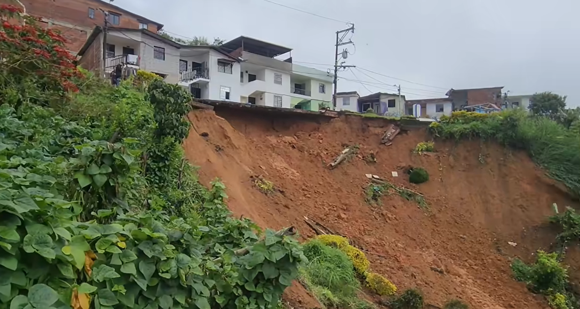 Declararon calamidad pública en Granada, Antioquia, por deslizamiento de tierra