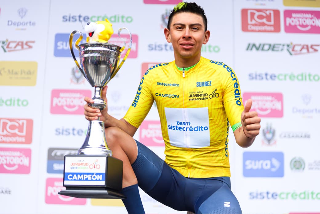 ¡Habemus campeón! Robert Andrés Plazas se quedó con la Vuelta de la Juventud 2026