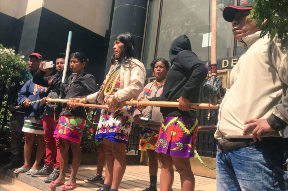 Minga indígena se unirá a la movilización estudiantil en Bogotá