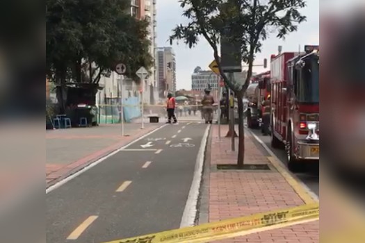 Reportan evacuaciones por potente fuga de gas en el Norte de Bogotá