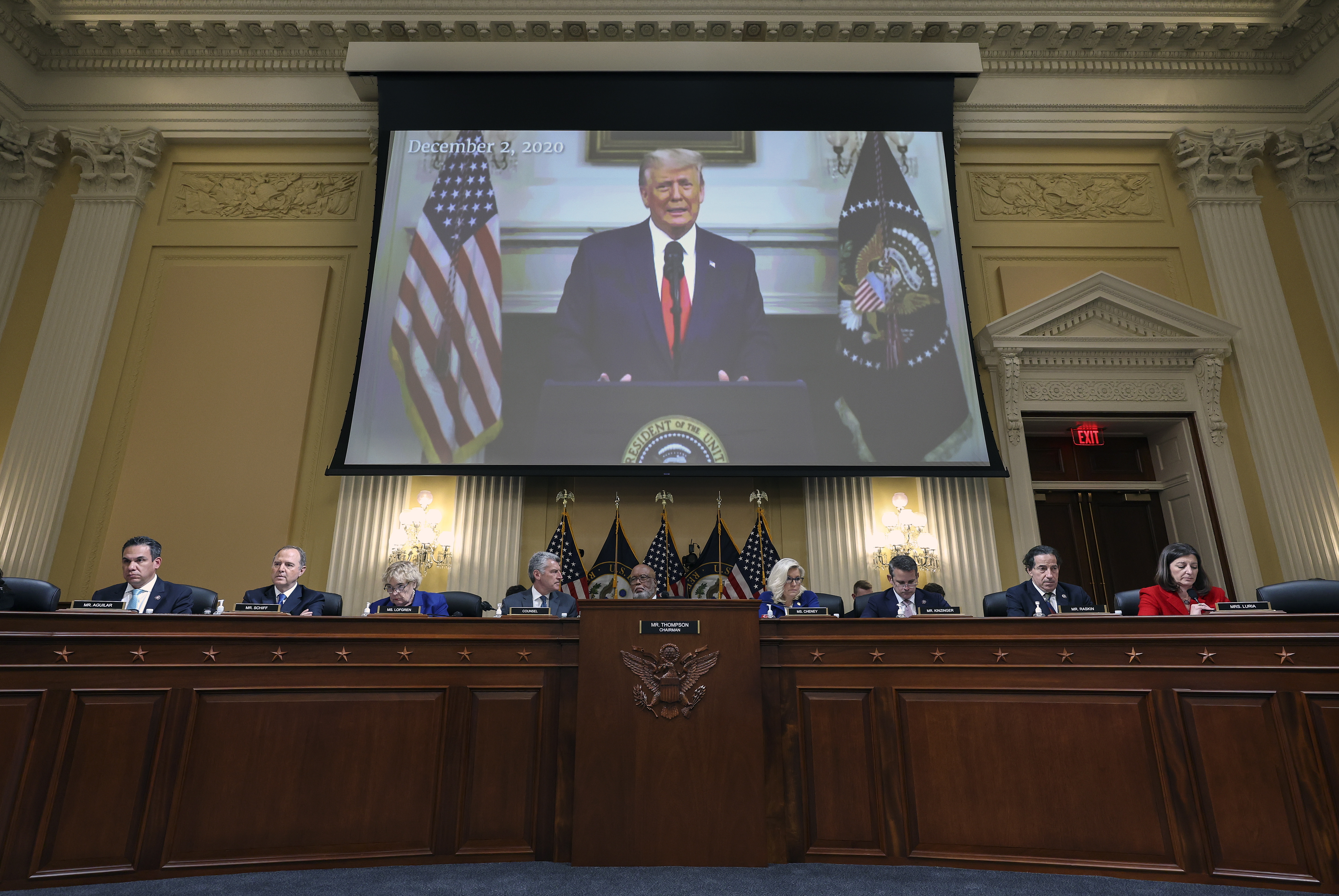 Donald Trump sobre la investigación del asalto al Capitolio: “Es un juicio show”