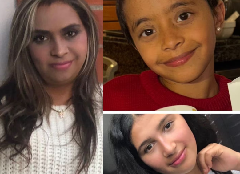 Yamile Soto y sus hijas