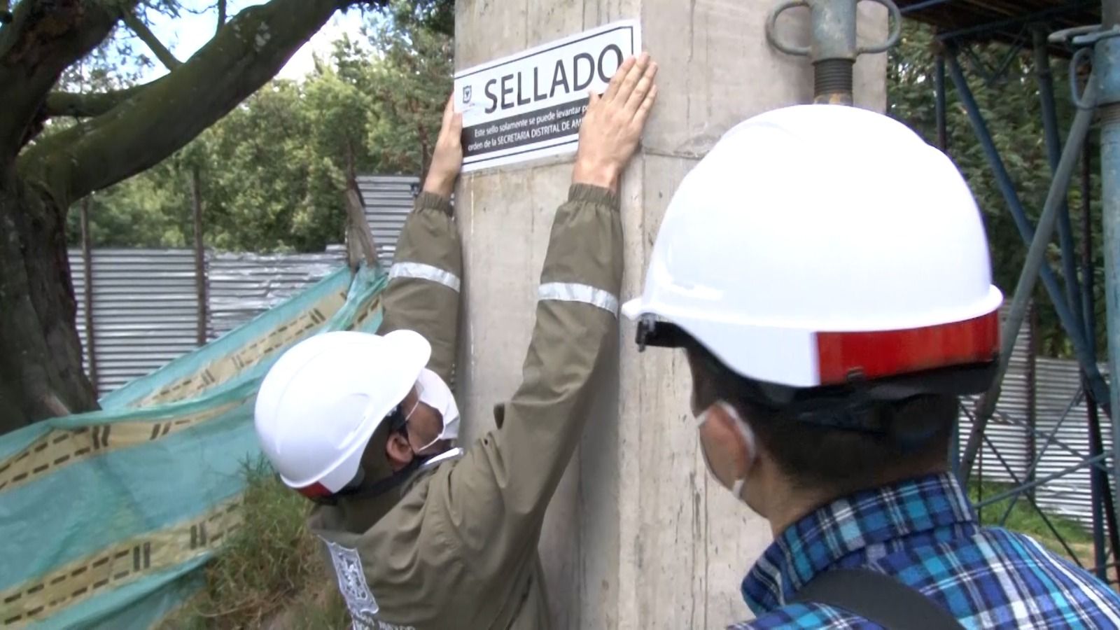 Secretaría de Ambiente sanciona obras sin permiso en el humedal Tibabuyes