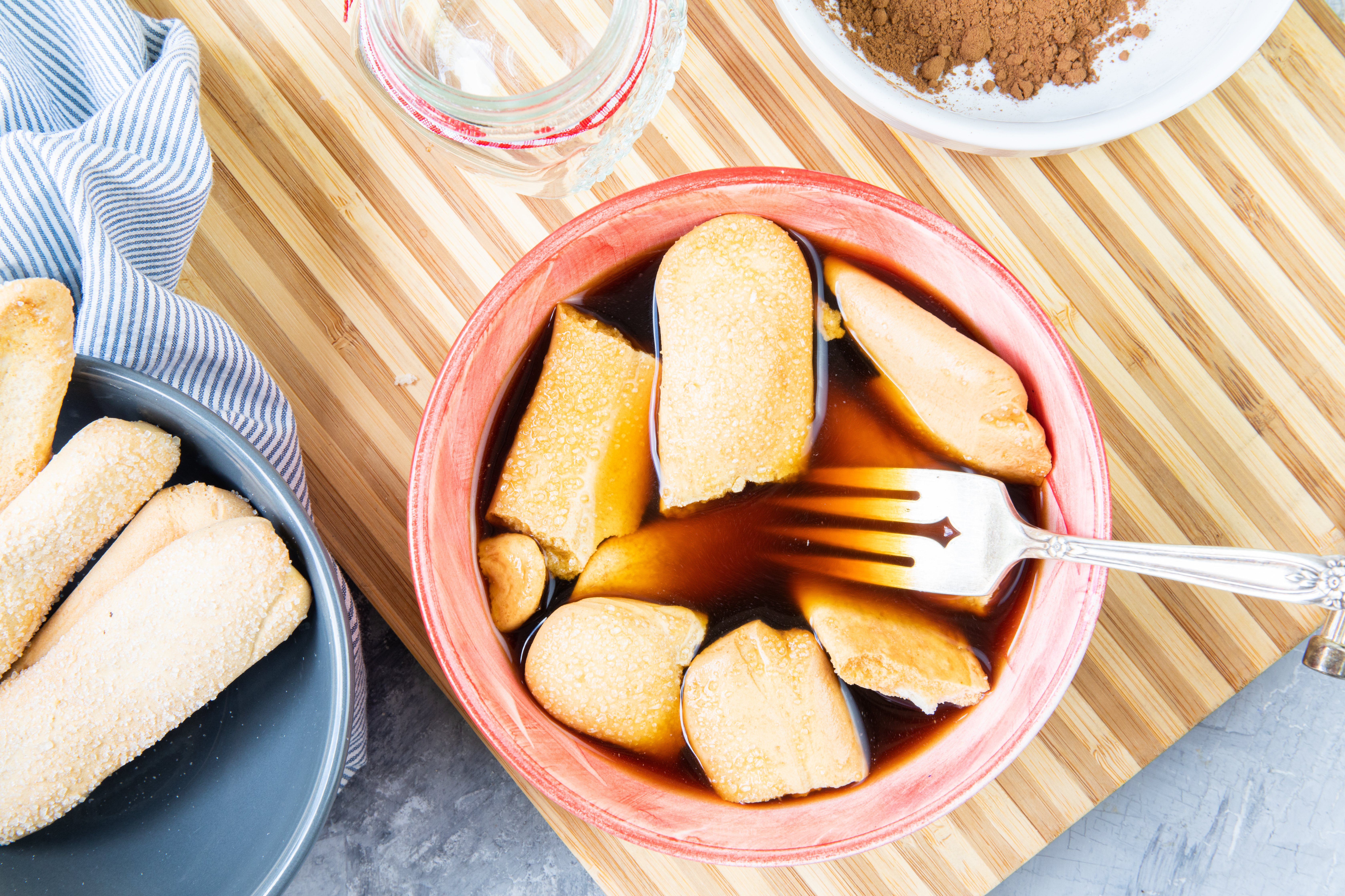 Paso 3: falso tiramisú