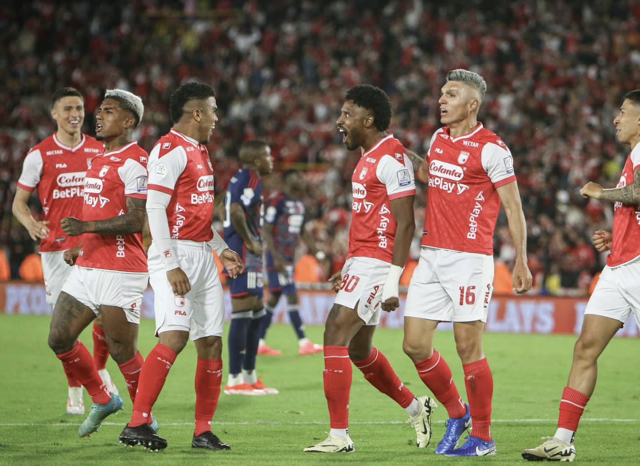 Liga BetPlay: Santa Fe e Independiente Medellín empatan 1-1 en El Campín