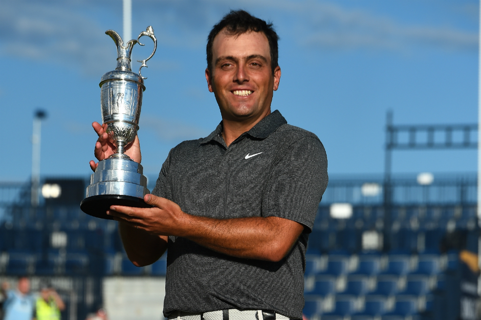 Francesco Molinari, campeón del Abierto Británico de golf