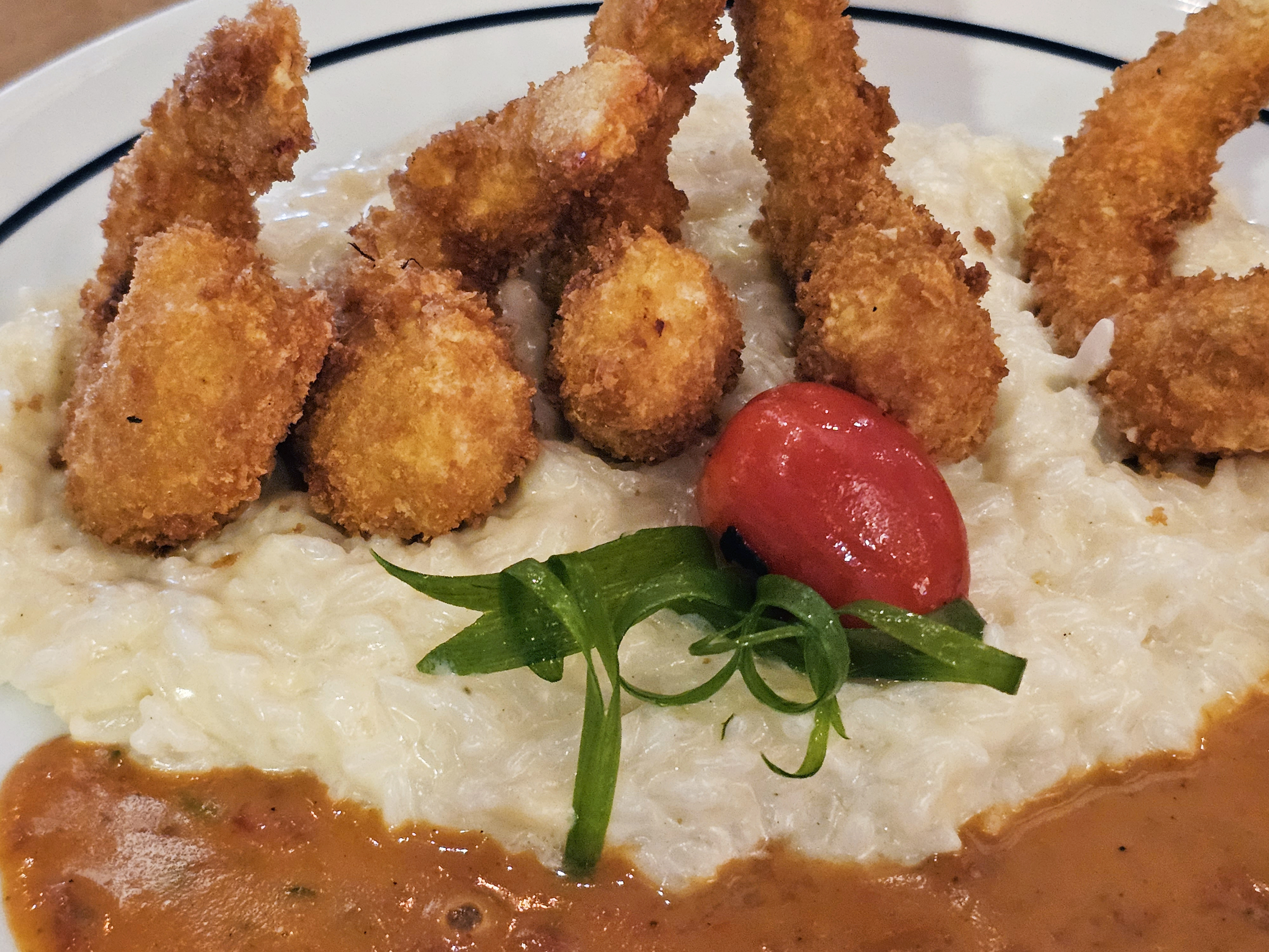 Receta para preparar langostinos apanados en coco y panko