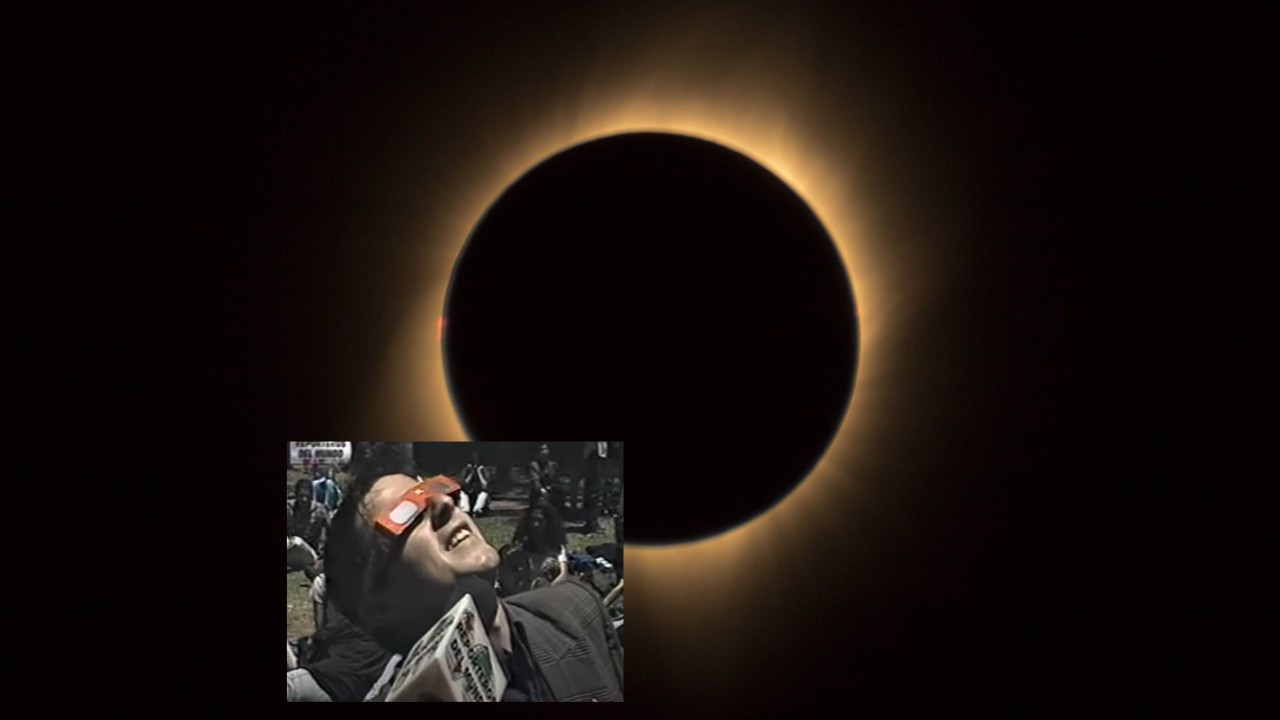 Así se vio el eclipse total de sol en Colombia en 1998 ¿Lo recuerdas?