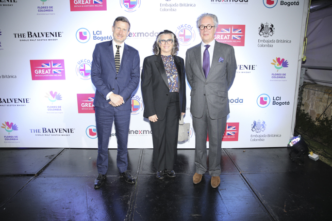 George Hodgson, María Luisa Ortiz y Gonzalo Córdoba