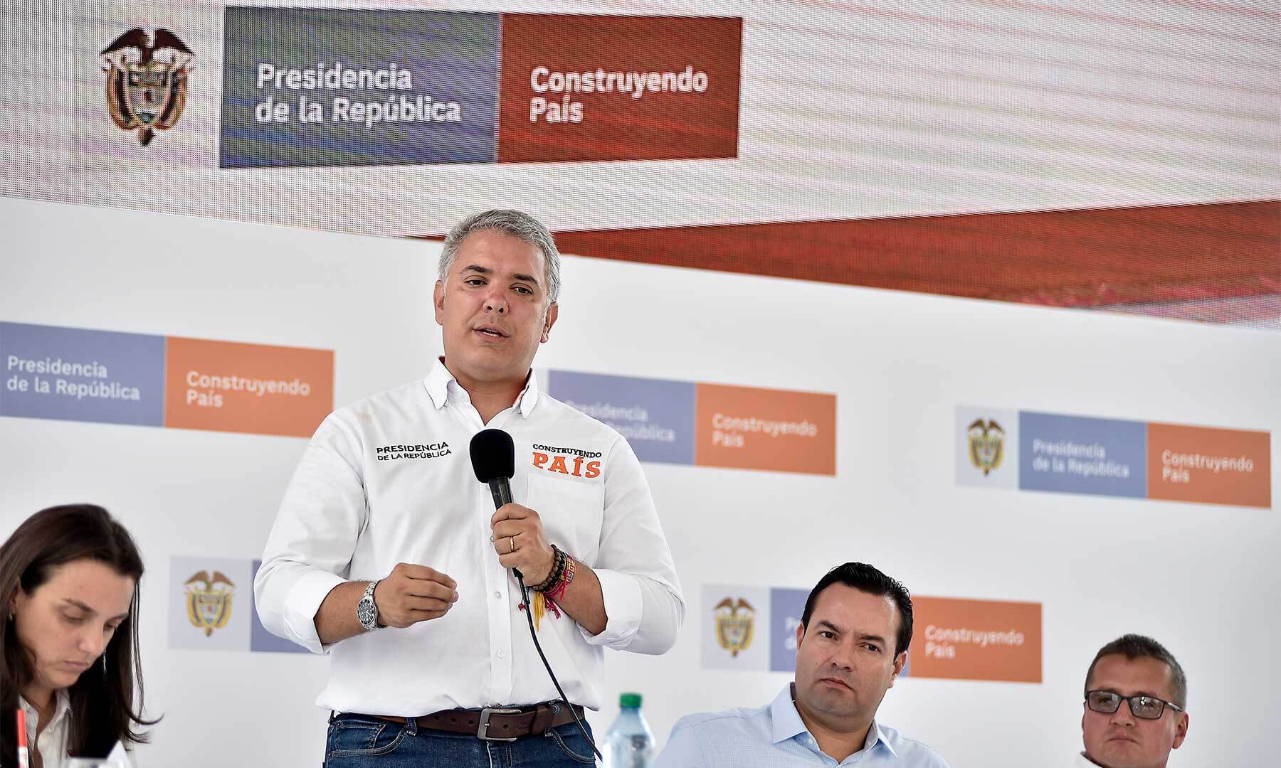 “No dejemos que el odio lo siembren en Colombia”: el mensaje de Duque ante el paro del 21