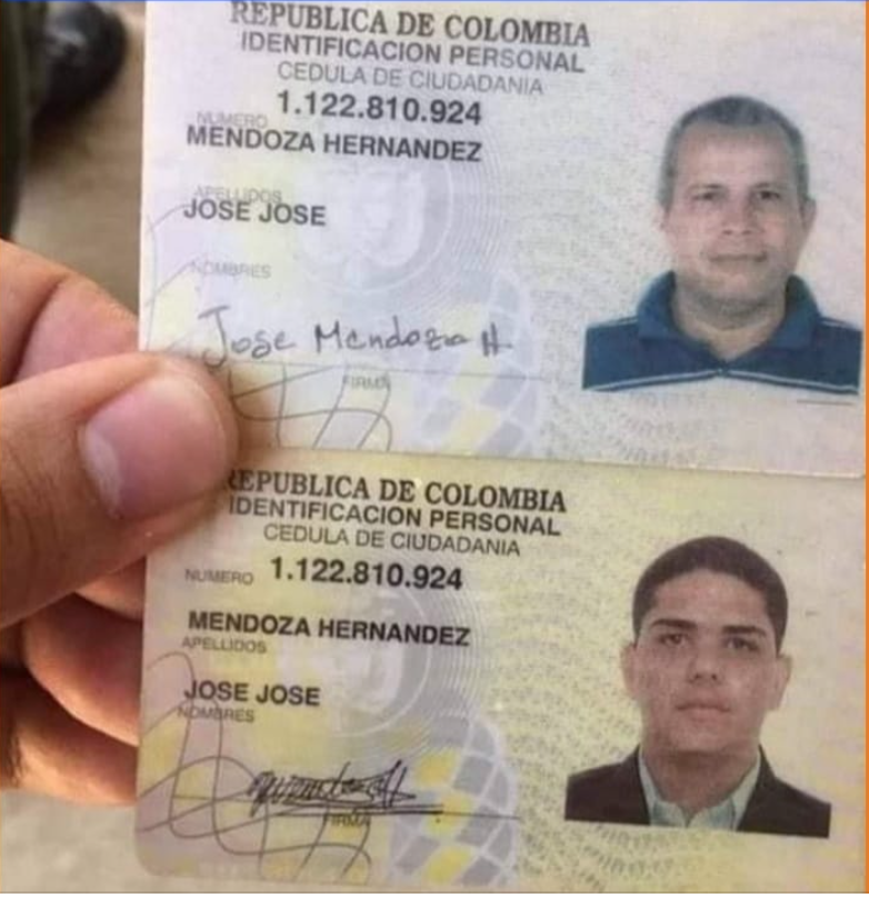 Denuncias por suplantación de cédulas.