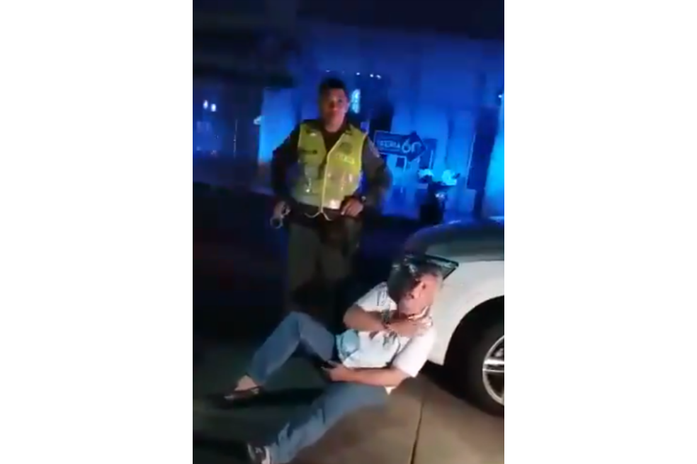 Comerciante fingió agresión para evitar prueba de alcoholemia