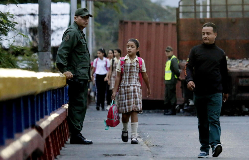 Niños venezolanos volvieron a clases en Cúcuta