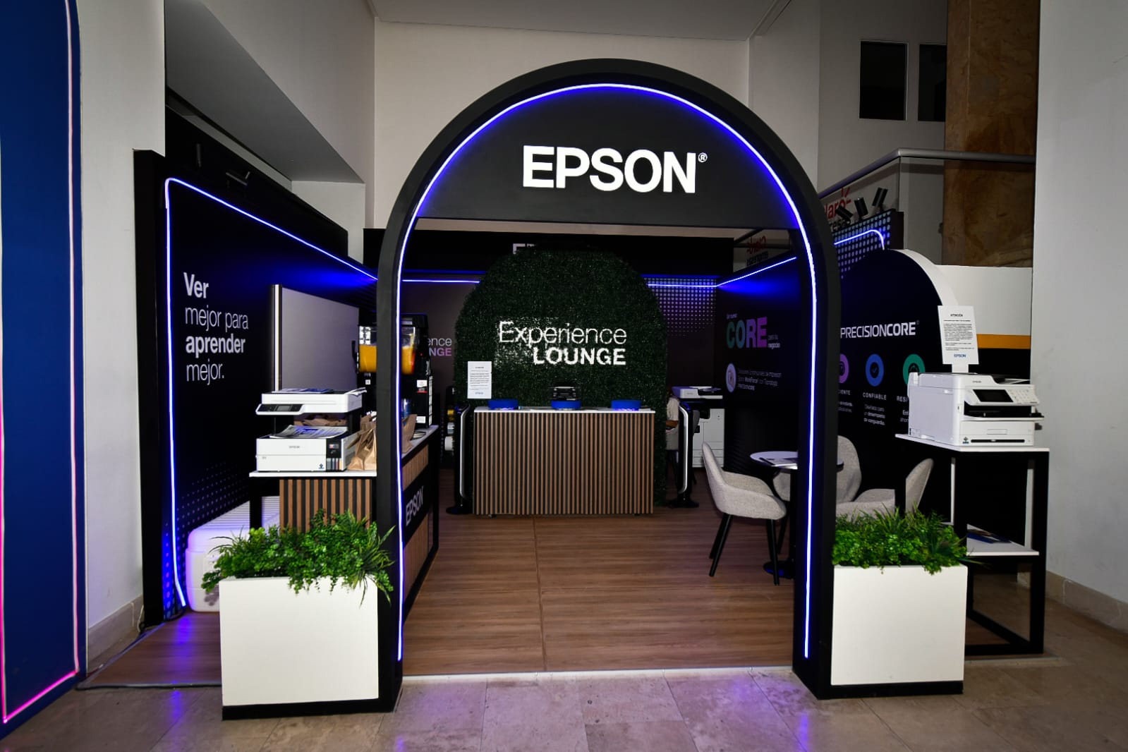 Stand de Epson durante Andicom 2025.