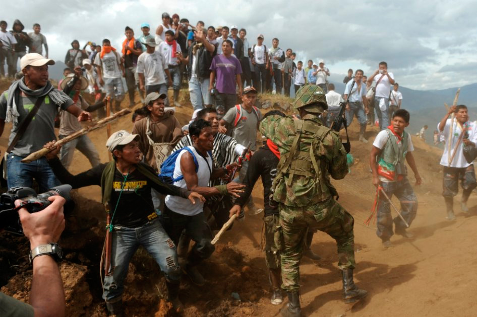 Indígenas piensan demandar al Estado por retoma del cerro El Berlín