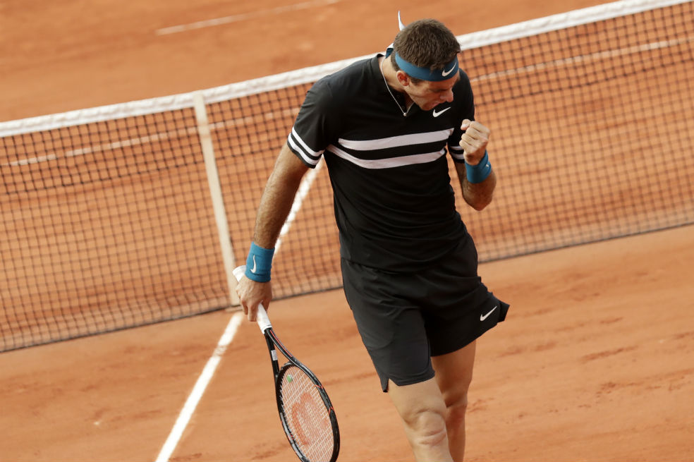 Del Potro avanzó a segunda ronda del Roland Garros